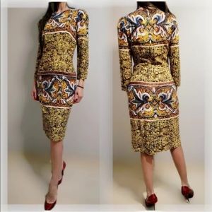 Dolce & Gabbana Sold Out Mosaic Dress